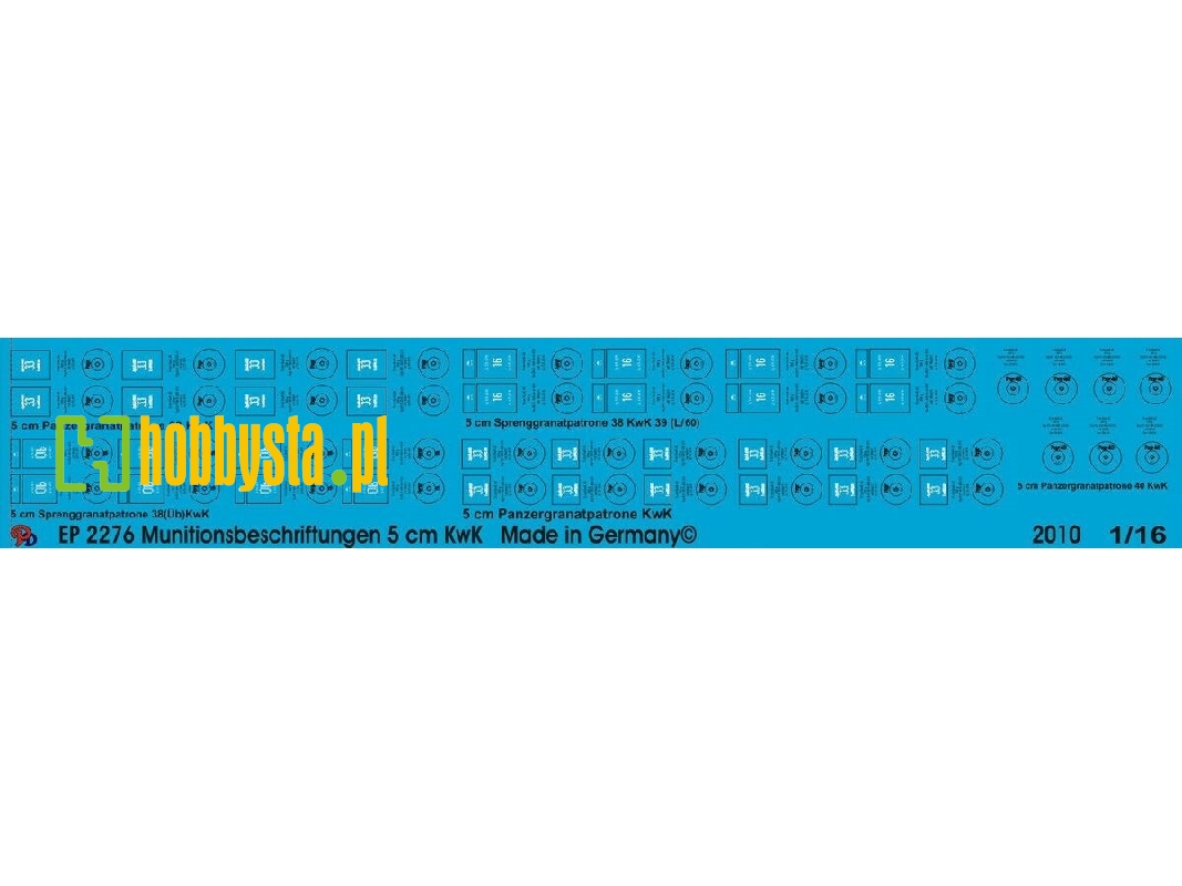 Ammo Markings For 5 Cm Kwk Ammo - image 1