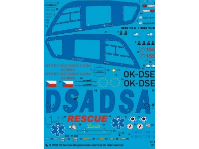 Ec 135 Krystof 15 Czech Rescue Helicopter Of The Das - image 1