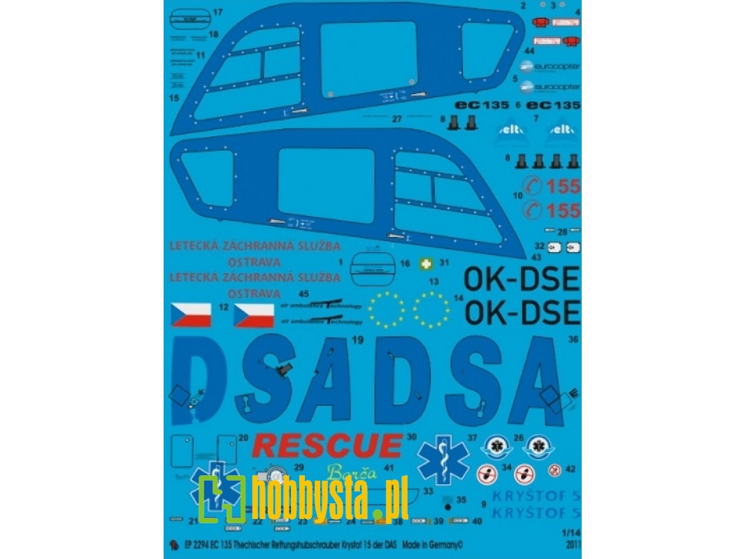 Ec 135 Krystof 15 Czech Rescue Helicopter Of The Das - image 1