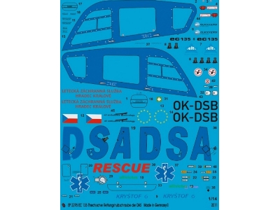 Ec 135 Krystof 6 Czech Rescue Helicopter Of The Das - image 1