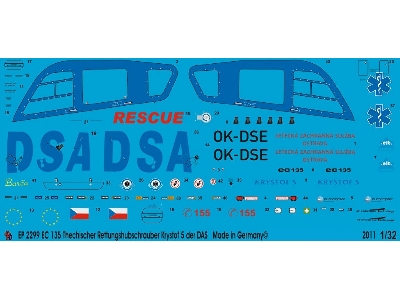 Ec 135 Krystof 5 Czech Rescue Helicopter Of The Das - image 1