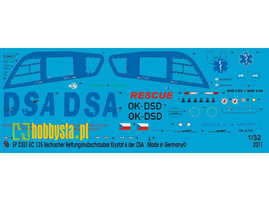Ec 135 Krystof 6 Czech Rescue Helicopter Of The Das - image 1