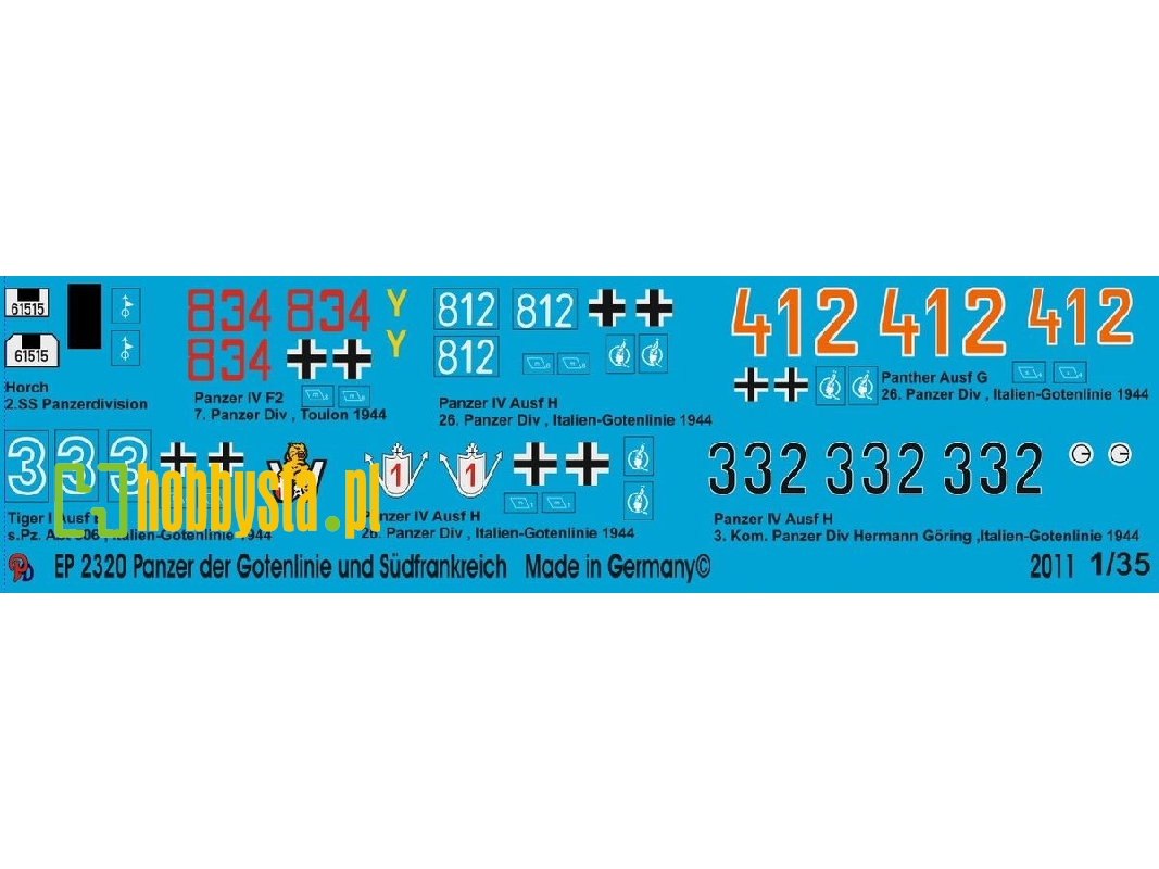 German Tank Markings Of The Goten Line - image 1