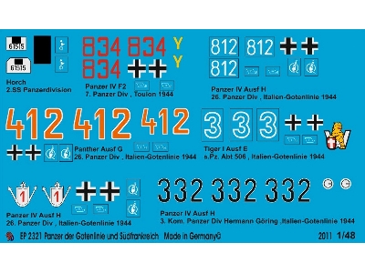 German Tank Markings Of The Goten Line - image 1