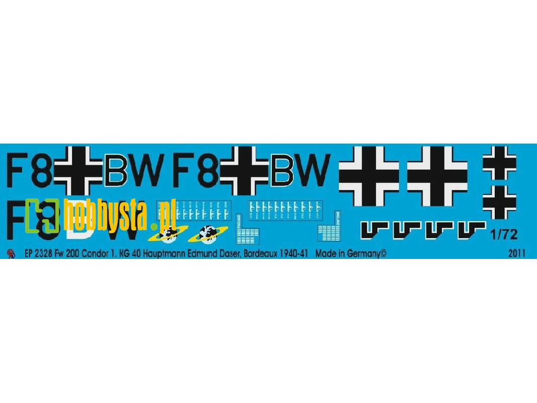 Fw 200 Condor 1./Kg 40 Hauptmann Edmund Daser, Bordeaux 1940-1941 - image 1