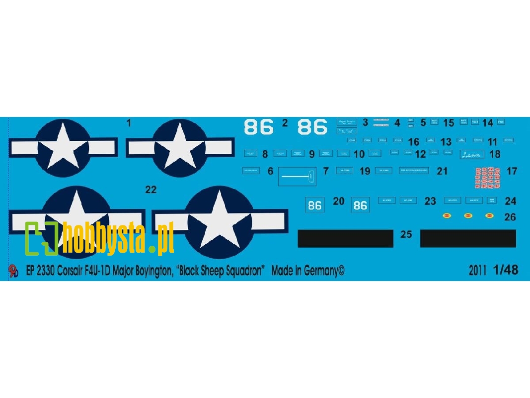 Corsair F4u-1d Major Boyington "black Sheep Squadron" - image 1