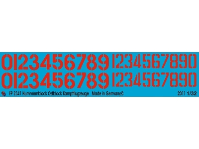 Numbers Easter Block Planes - image 1