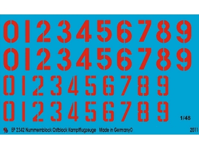 Numbers Easter Block Planes - image 1