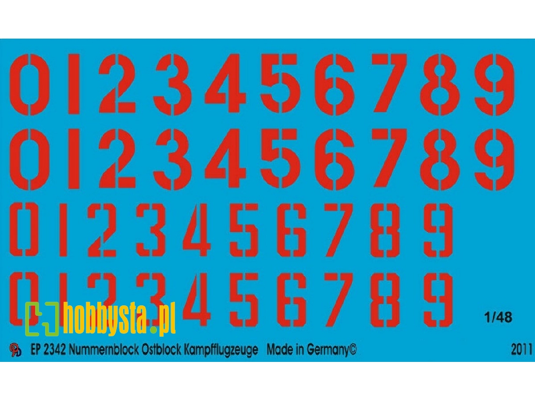 Numbers Easter Block Planes - image 1