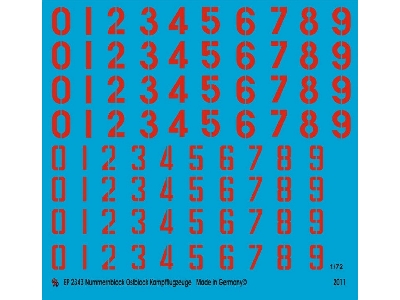 Numbers Easter Block Planes - image 1