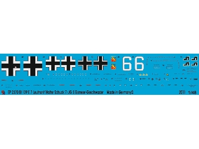 Bf 109 E-7 Lt. Walter Schuck 7./Jg 5 Arctic Ocean Squadron - image 1