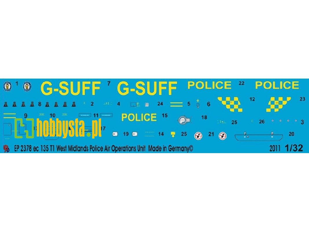 Ec 135 T1 West Midland Air Police Unit - image 1