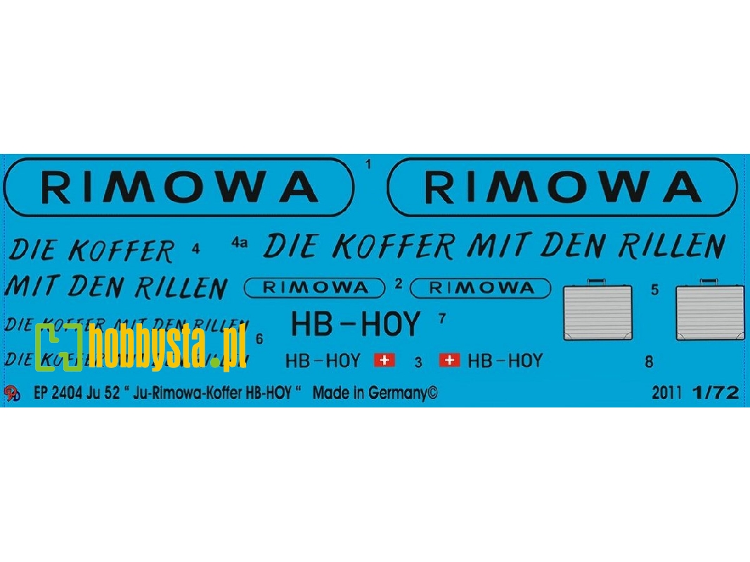 Ju 52 "rimowa - Koffer" - image 1
