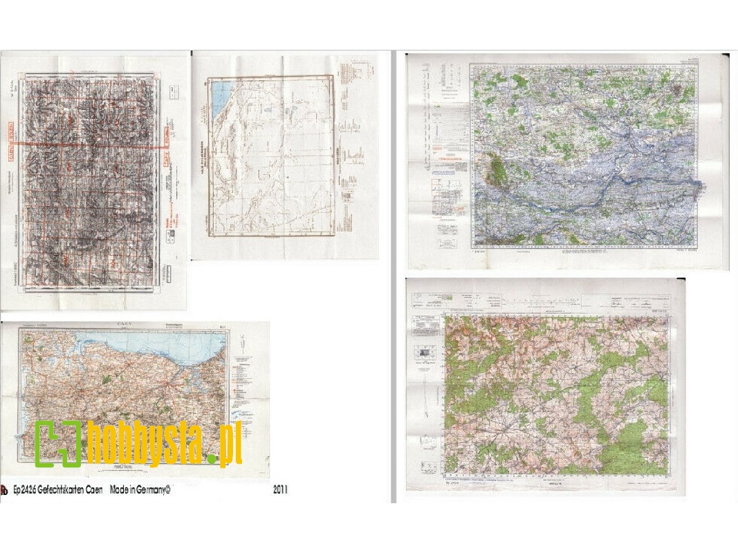 Battle Maps Of Caen - image 1