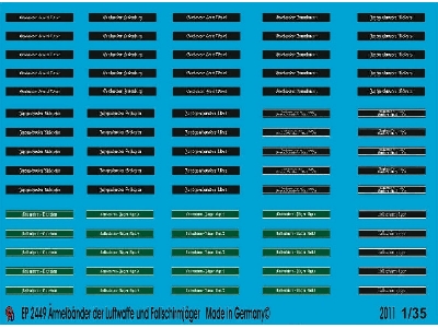 Cuff Titles Of The Airforce And Paras - image 1