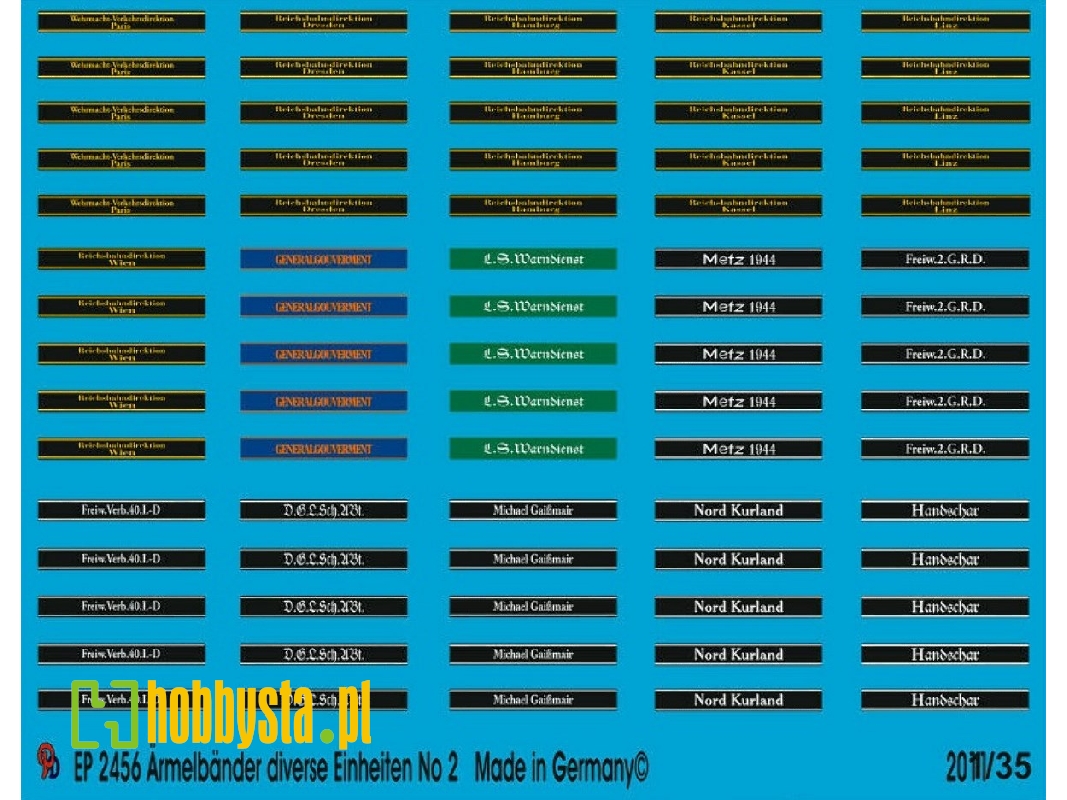 Cuff Titles Of Different Units No. 2 - image 1