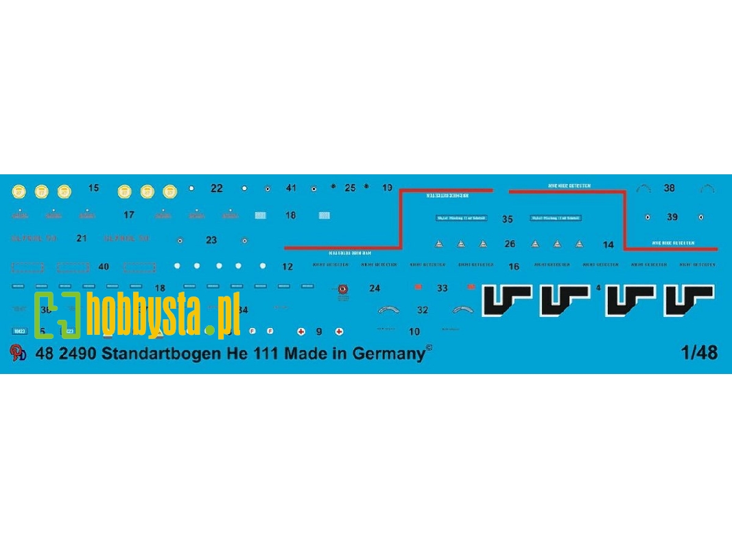 Standard Stencils He 111 - image 1