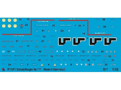 Standard Stencils He 111 - image 1