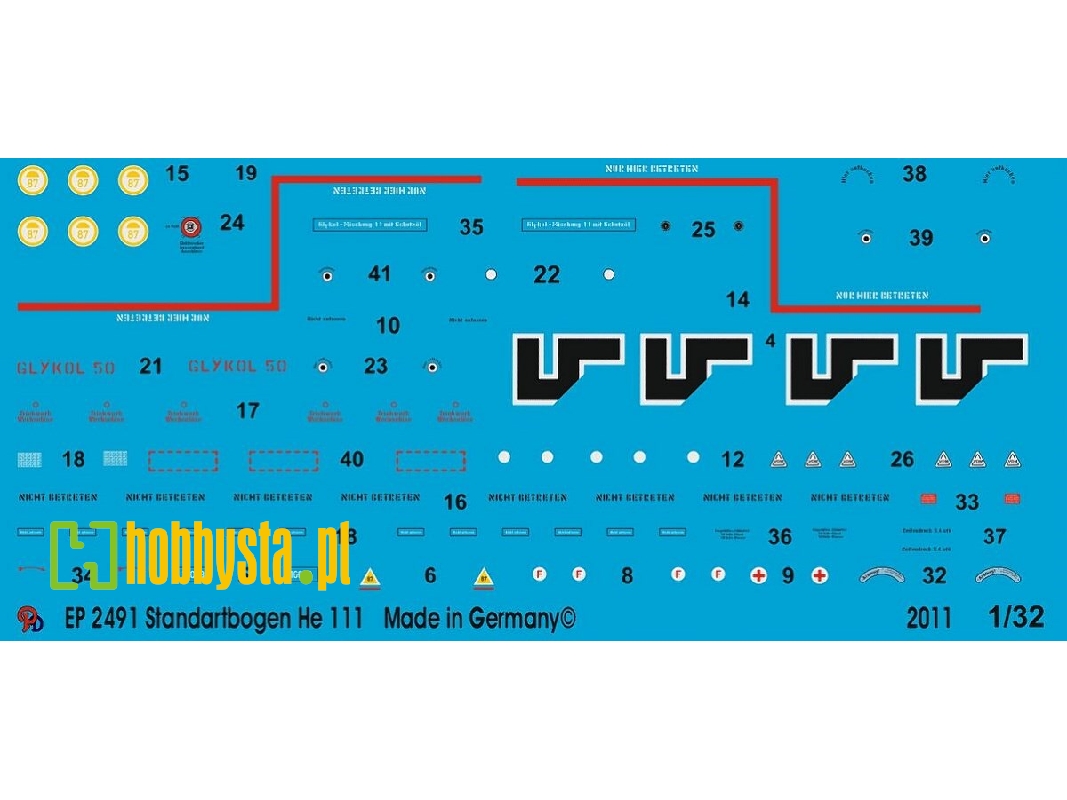 Standard Stencils He 111 - image 1