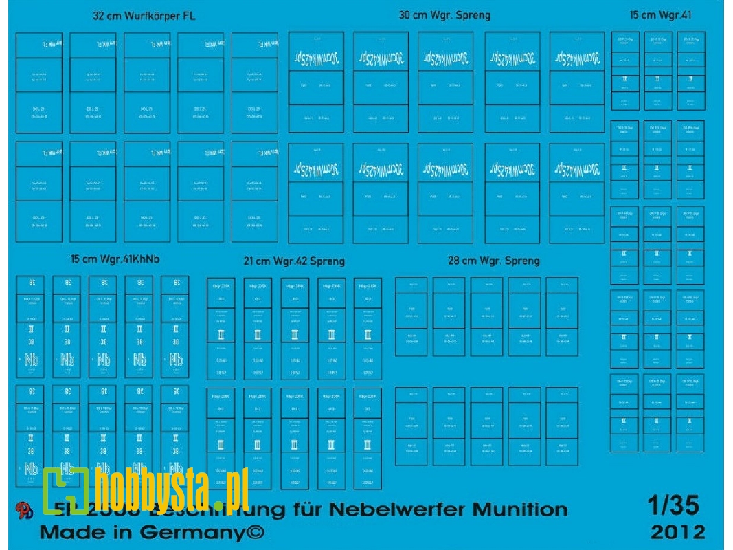 Markings For Nebelwerfer Ammo - image 1