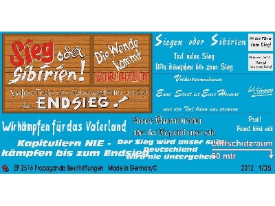 German Wall Slogans In The Final War - image 1