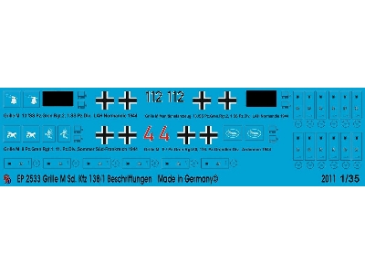 Grille Sd. Kfz 138/1 Markings - image 1