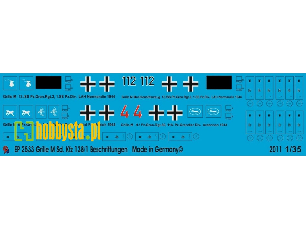 Grille Sd. Kfz 138/1 Markings - image 1