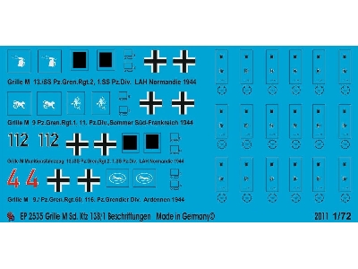 Grille Sd. Kfz 138/1 Markings - image 1