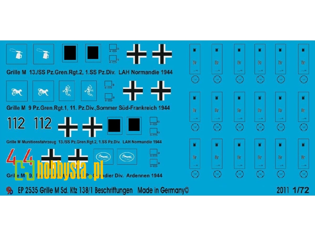 Grille Sd. Kfz 138/1 Markings - image 1