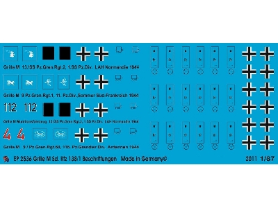 Grille Sd. Kfz 138/1 Markings - image 1