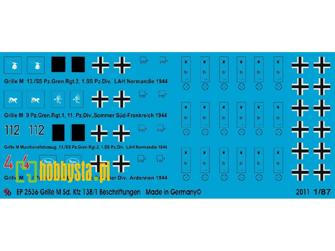 Grille Sd. Kfz 138/1 Markings - image 1