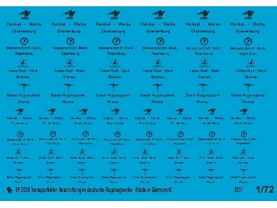 Crate Markings With German Airplane Manufacturers - image 1