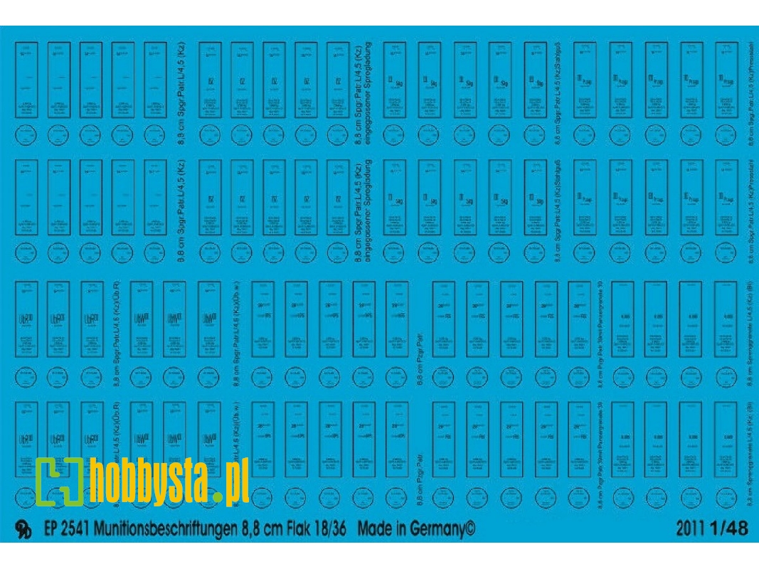 Ammo Markings For 8,8 Cm Flak 18/36 - image 1