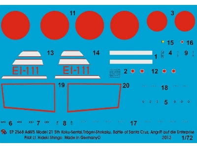 A6m5 Model 21 5th Koku-sentai, Carrier Machine Shokaku During Attack On Enterprise - image 1