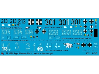 5 Tiger I Tanks No. 5 - image 1