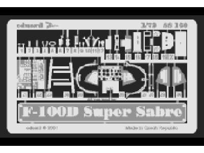 F-100D 1/72 - Italeri - image 1