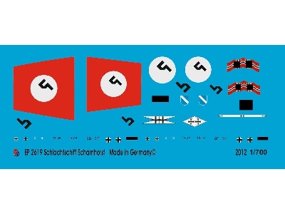 Markings For The Battleship Scharnhorst - image 1