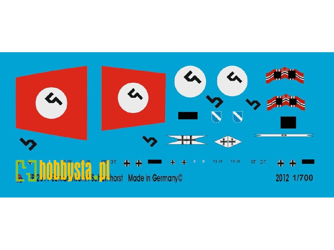 Markings For The Battleship Scharnhorst - image 1