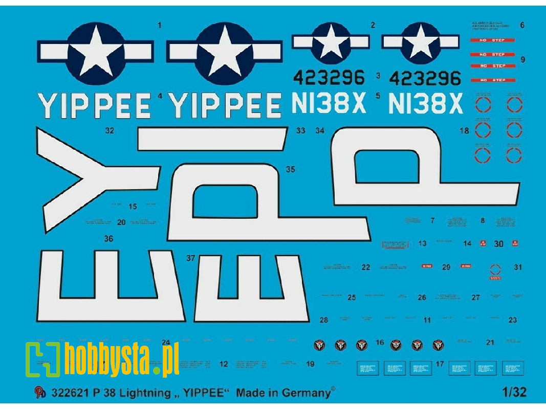 P 38 Ligthning "yippee" - image 1