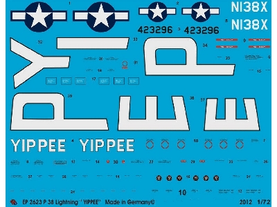 P 38 Ligthning "yippee" - image 1