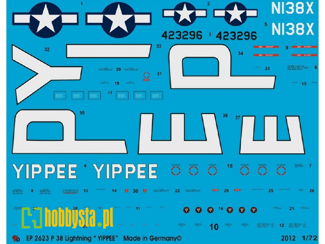 P 38 Ligthning "yippee" - image 1
