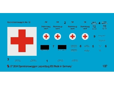 Operation Wagons Of The Ambulance Train 655 - image 1