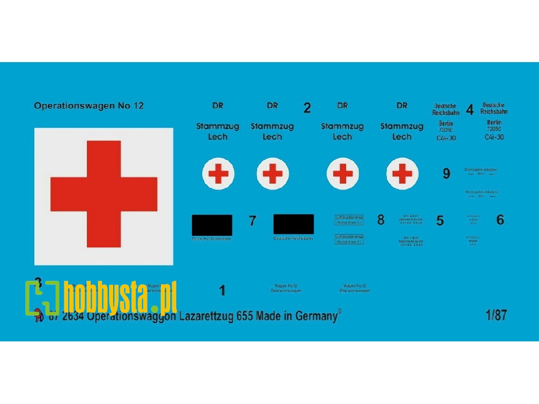 Operation Wagons Of The Ambulance Train 655 - image 1