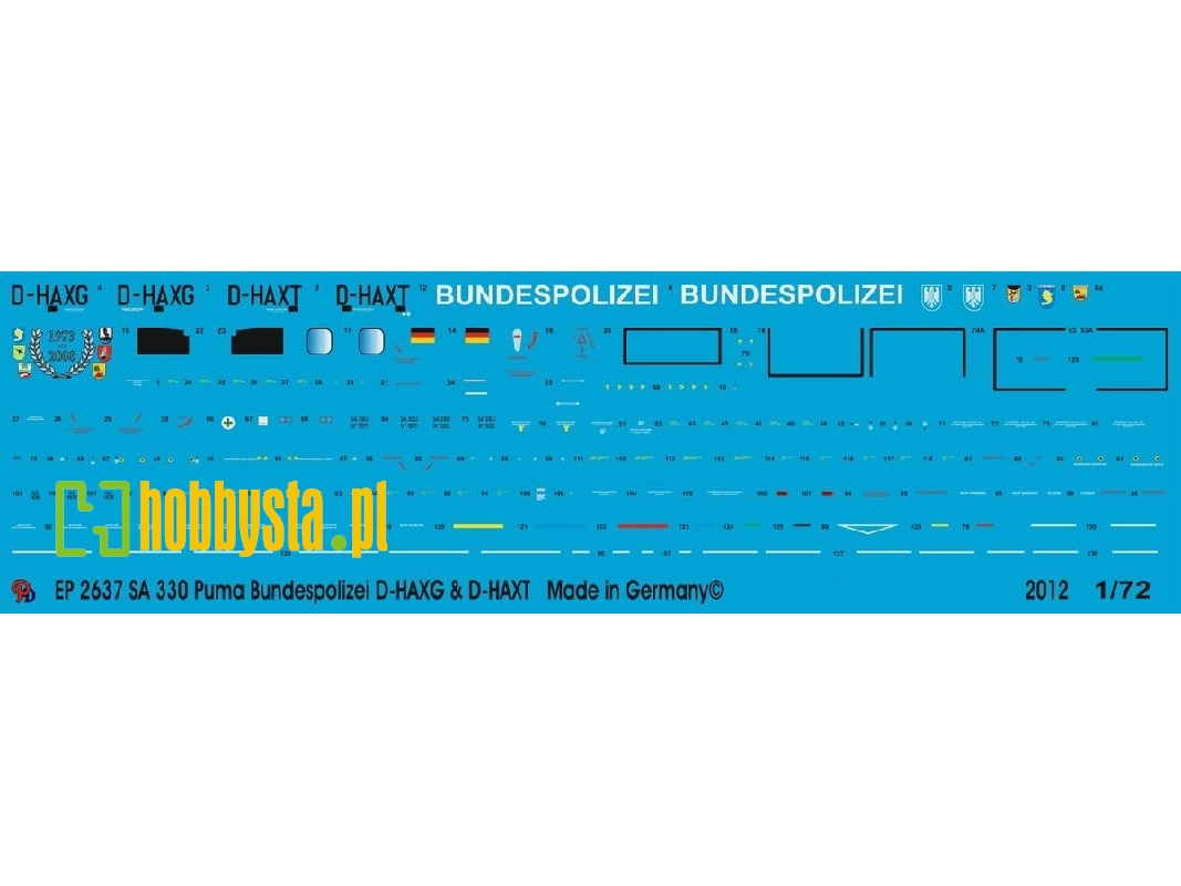 Sa330 Puma Bundespolizei D-haxg-d-haxt - image 1