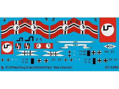 Battleship Tirpitz Markings - image 1