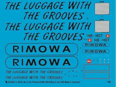 Ju 52/3m Ju Air Rimowa Koffer Promotion Flight In The Usa - image 1
