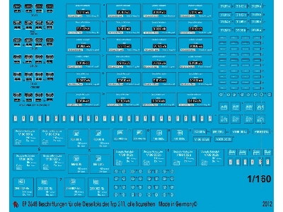 Markings For All Diesel Engines Of The Type D 311 All Types - image 1