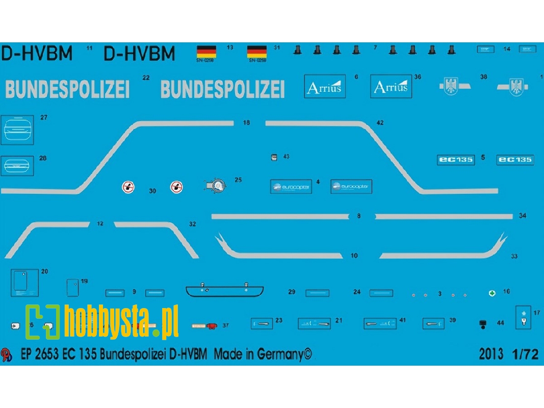 Ec-135 Bundespolizei D-hvbm - image 1