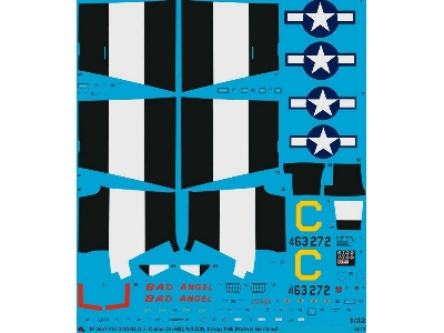 P-51d-20-na Lt. E. Curdes 4th Fs(C)/3rd Acg, Laoag 1945 - image 1