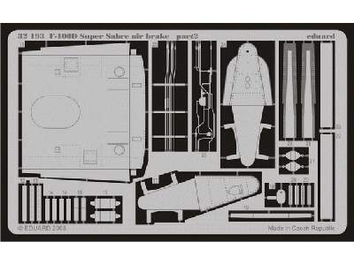 F-100D air brake 1/32 - Trumpeter - image 3